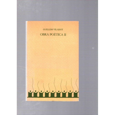 Obra poètica II / Guillem Viladot