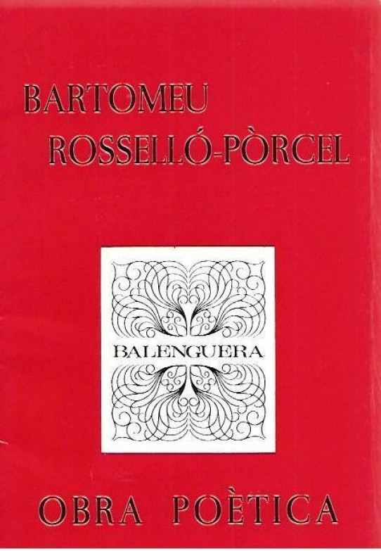 OBRA POETICA (Porcel)