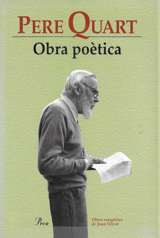 Obra poètica.Obres completes de Joan Oliver.