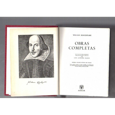 Obras completas / William  Shakespeare