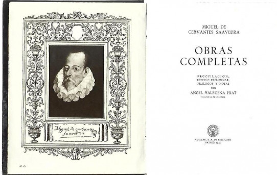 OBRAS COMPLETAS   -MIGUEL DE CERVANTES -