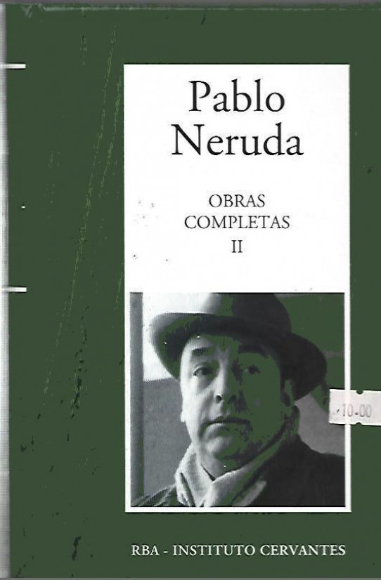 OBRAS COMPLETAS II DE PABLO NERUDA