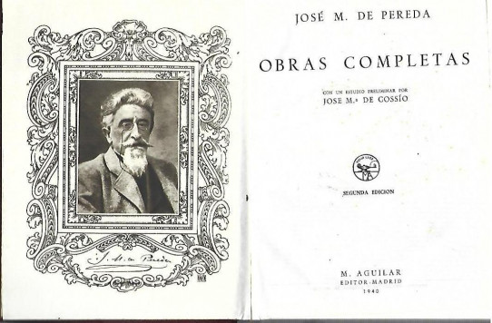 OBRAS COMPLETAS  (Jose Maria de Pereda)