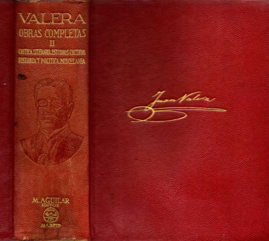 OBRAS COMPLETAS  JUAN VALERA VOL. I, II Y III