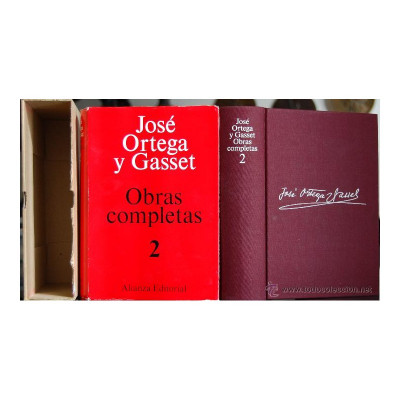 Obras completas Ortega y Gasset.