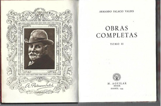 OBRAS COMPLETAS Volumen II  (Placio Valdes)