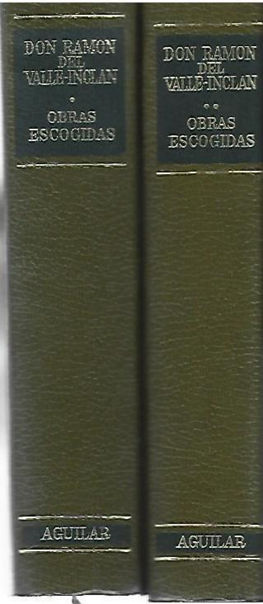 OBRAS ESCOGIDAS 2 Volumenes  (Tomos I y II)