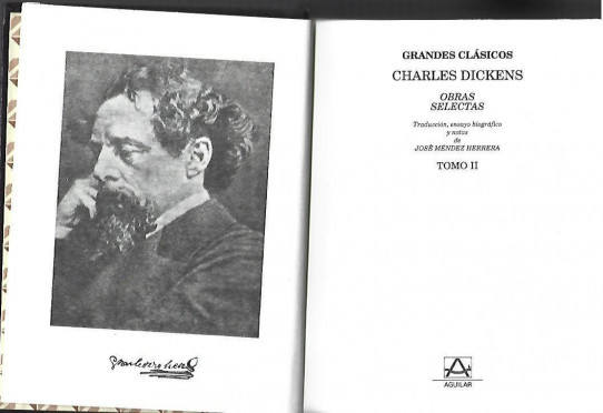 GRANDES CLASICOS. OBRAS SELECTAS TOMO II   (Dickens)