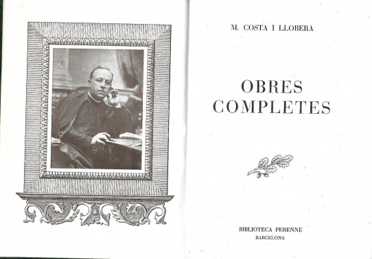OBRES COMPLETES (Costa i Llobera)
