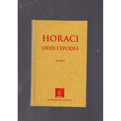 Odes i epodes · 2 volums / Horaci