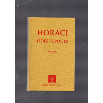 Odes i epodes · 2 volums / Horaci