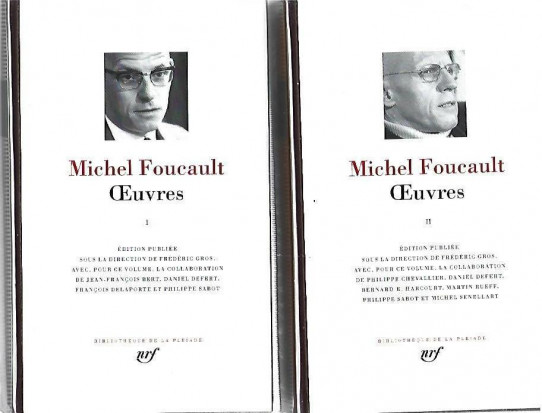 OEUVRES 2 VOLS.  (Todas las Obras de Michael Foucault)