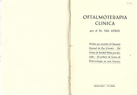 OFTALMOTERAPIA CLINICA