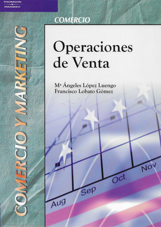 Comercio y marketing. Operaciones de Venta.