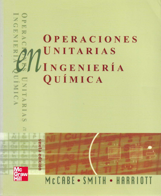 OPERACIONES UNITARIAS EN INGENIERIA QUIMICA  6 EDICION SEXTA EDICION