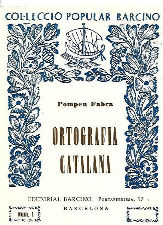 ORTOGRAFIA CATALANA