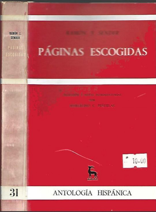 PÁGINAS ESCOGIDAS DE RAMÓN J. SENDER