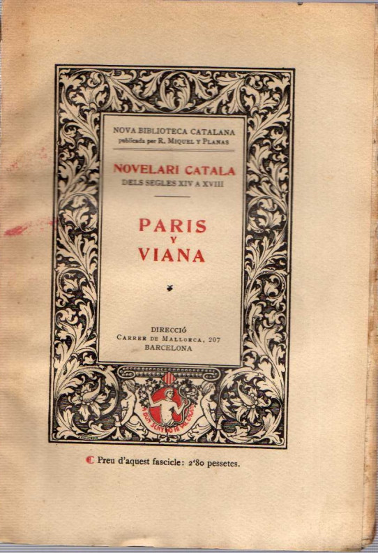 PARIS Y VIANA