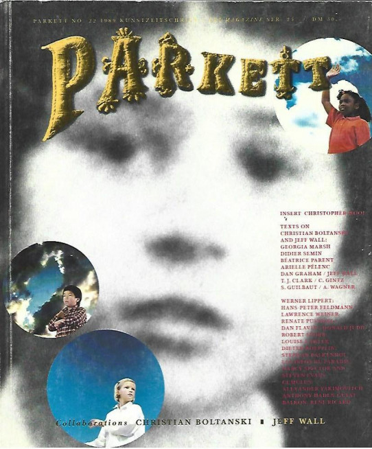 PARKETT ART MAGAZINE Nº 22. 1989