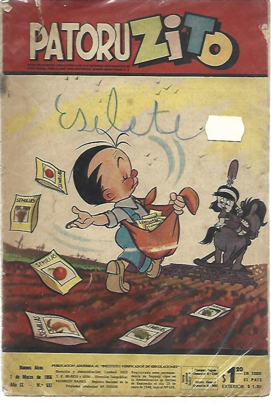 PATORUZITO  Nº 537  1956