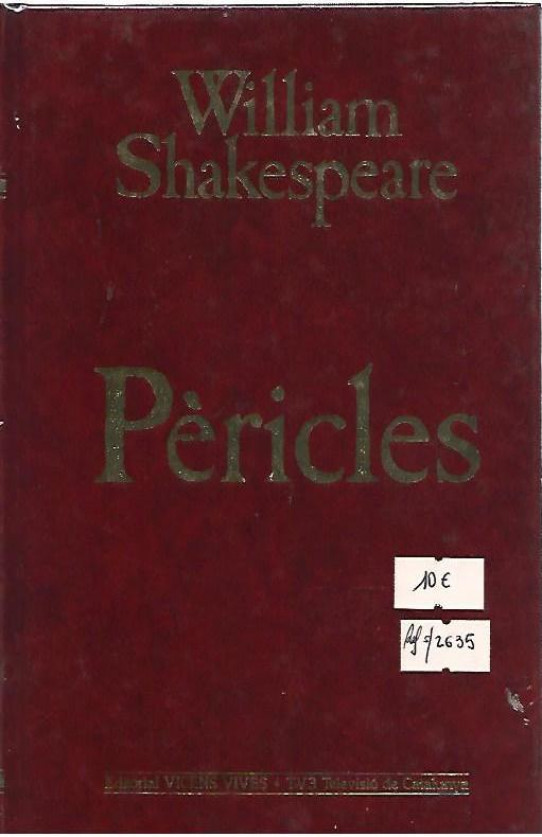 PERICLES   (Shakespeare)