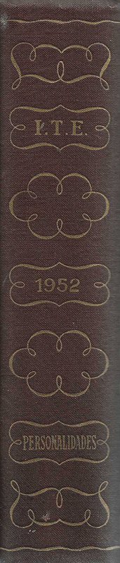 Personalidades eminentes de la Indústria Textil española. 1952.