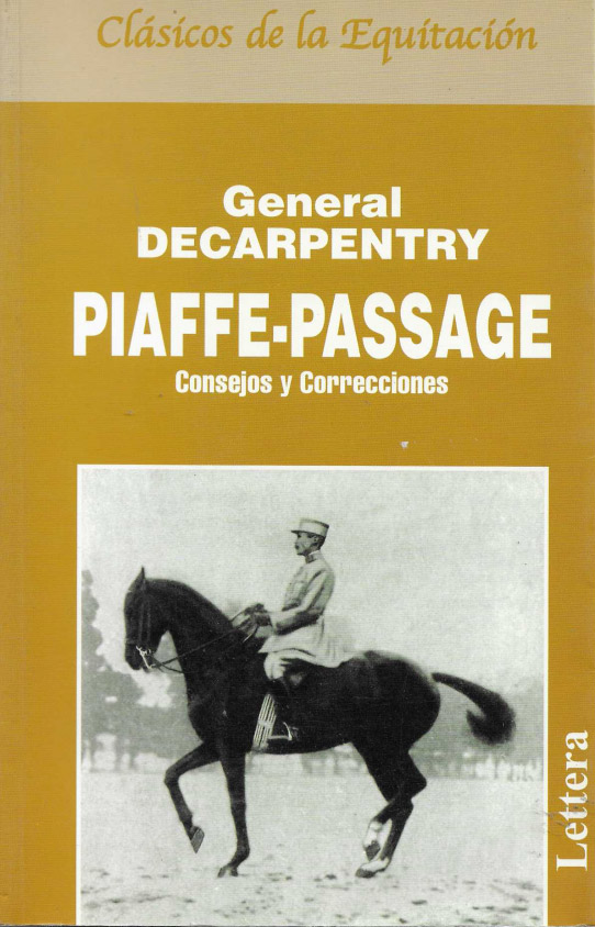 Piaffe-Passage. Consejos y correcciones.