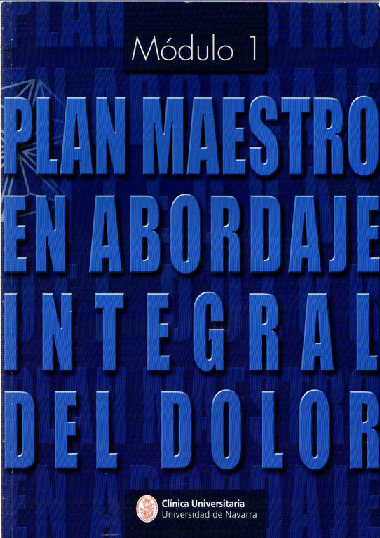 PLAN MAESTRO EN ABORDAJE INTEGRAL DEL DOLOR (MÓDULO 1)