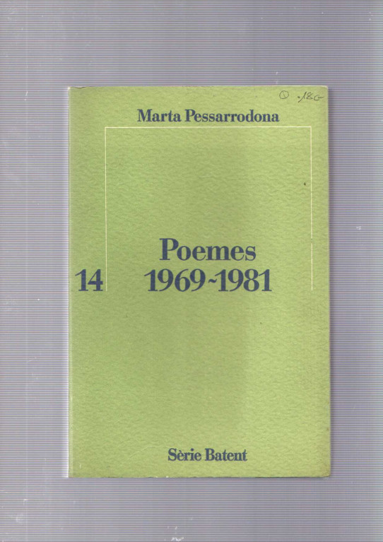 POEMES 1969-1981