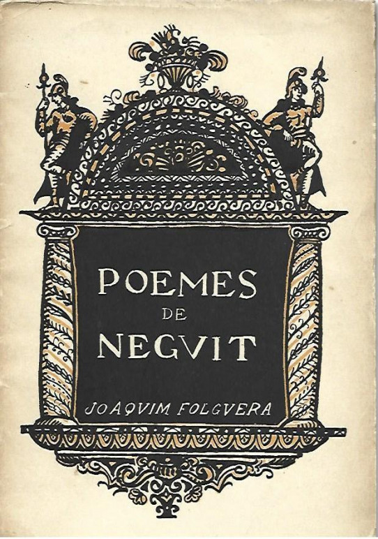 POEMES DE NEGUIT  (Joan Folguera)