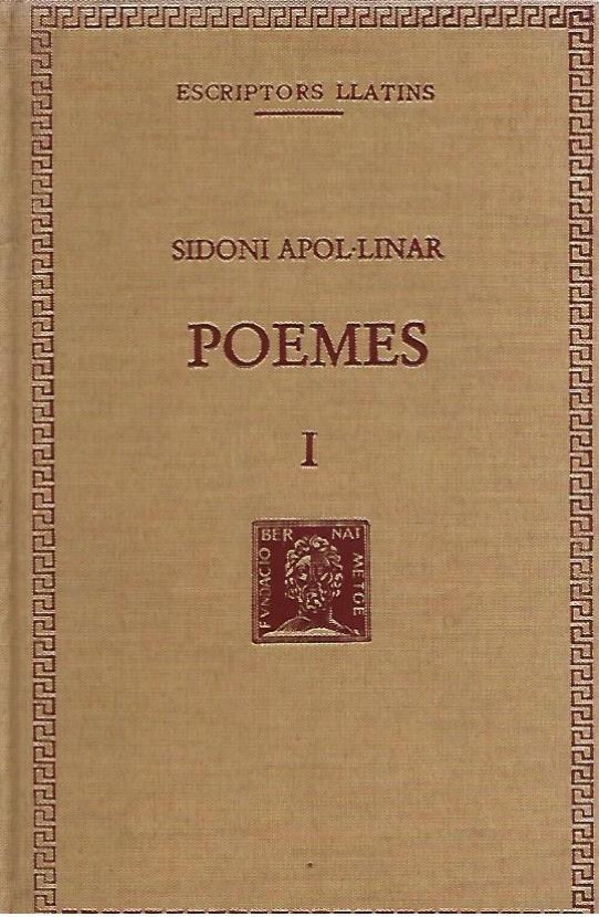 POEMES I  (Sidoni Apol-linar)