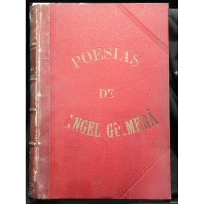 Poesías de Àngel Guimerà : 1870-1887 / Àngel Guimerà