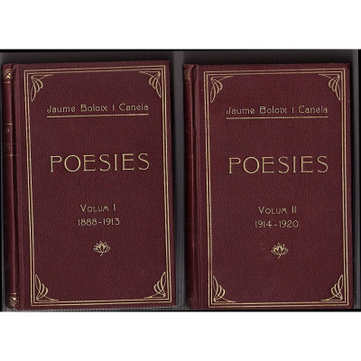 Poesies / Jaume Boloix i Canela