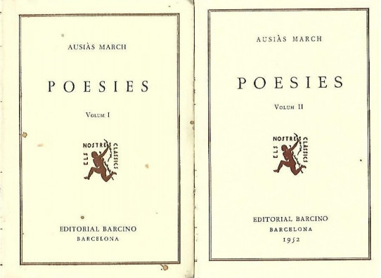POESIES   (Ausias March)