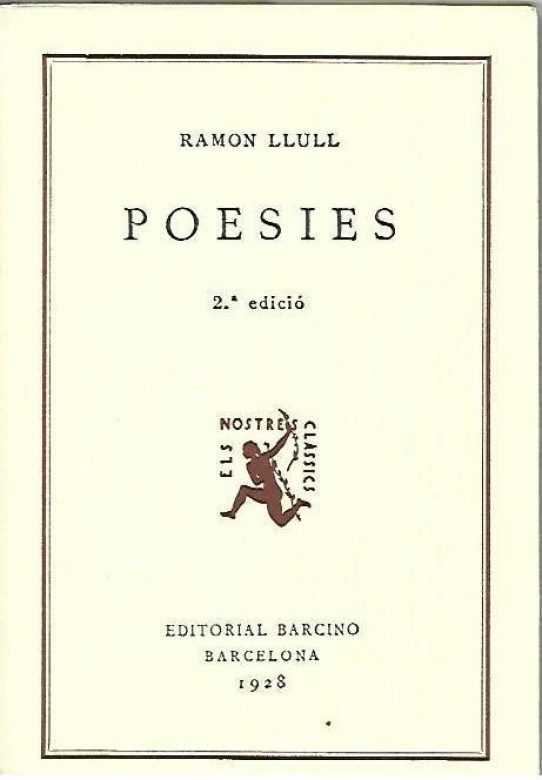 POESIES   (Ramon Llull)