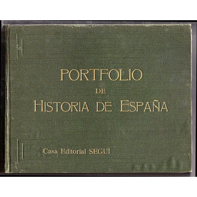 Portfolio de historia de Espan?a / Manuel Sandoval del Rio