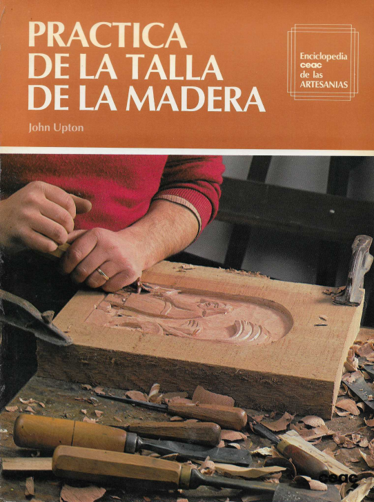 Práctica de la talla de madera.