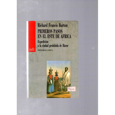 Primeros pasos en el este de África / Richard Francis Burton