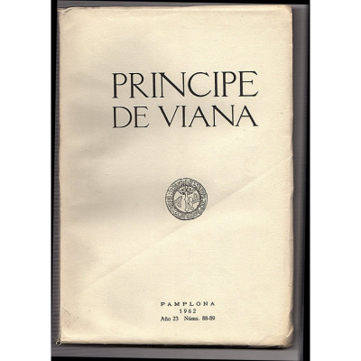 Príncipe de Viana. Año 1962, Año nº 23, Número 88-89