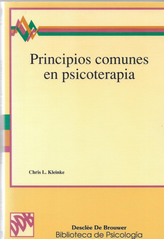 PRINCIPIOS COMUNES EN PSICOTERAPIA