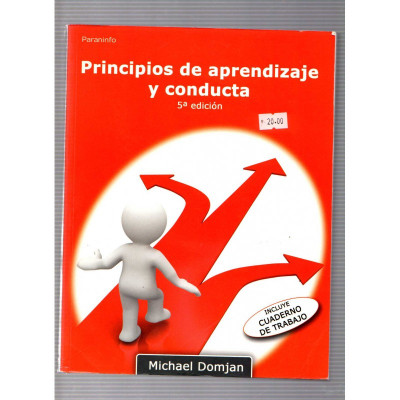 Principios de aprendizaje y conducta / Michael Domjan