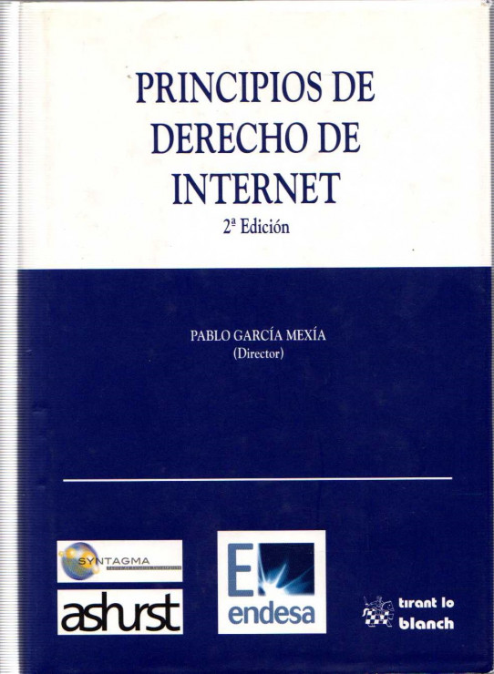 PRINCIPIOS DE DERECHO DE INTERNET