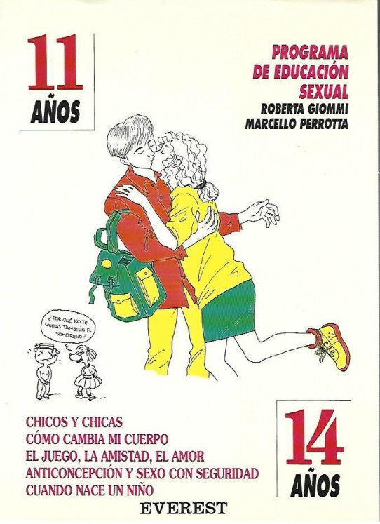 PROGRAMA DE E3DUCACIÓN SEXUAL DE 11 A 14 AÑOS