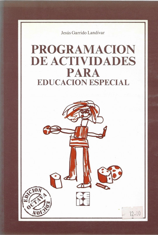 PROGRAMAIÓN DE ACTIVIDADES PARA EDUCACIÓN ESPECIAL