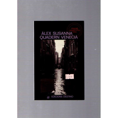 Quadern Venecià / Àlex Susanna