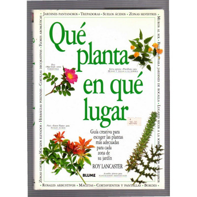 Qué planta en qué lugar / Roy Lancaster