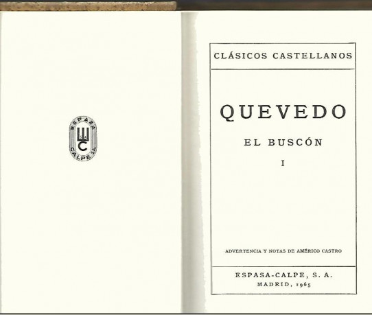 QUEVEDO I, II Y III (3 TOMOS)