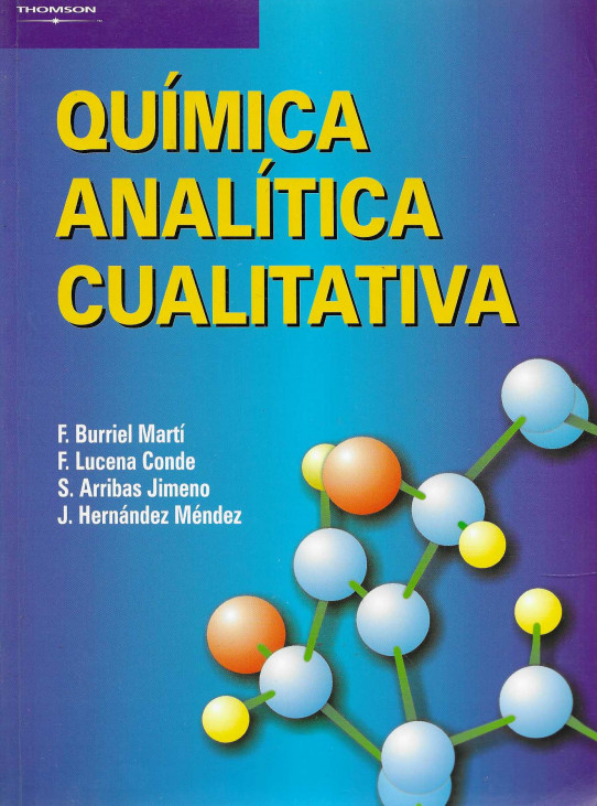 QUIMICA ANALITICA CUALITATIVA  18 EDICION DECIMOCTAVA EDICION