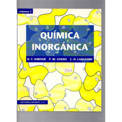 Química inorgánica V.I / D.F. Shriver