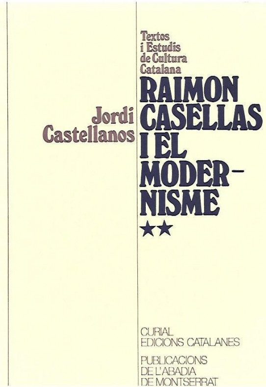 RAIMON CASELLAS I ELMODERNISME Volum II